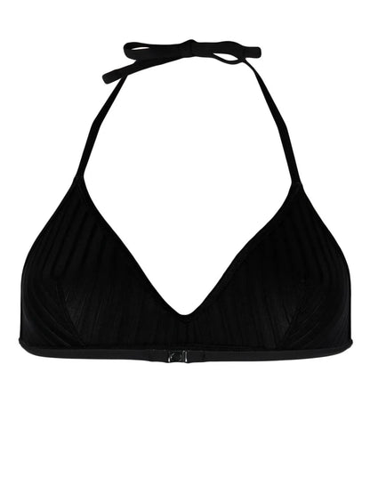 Ribbed Triangle Bikini Top