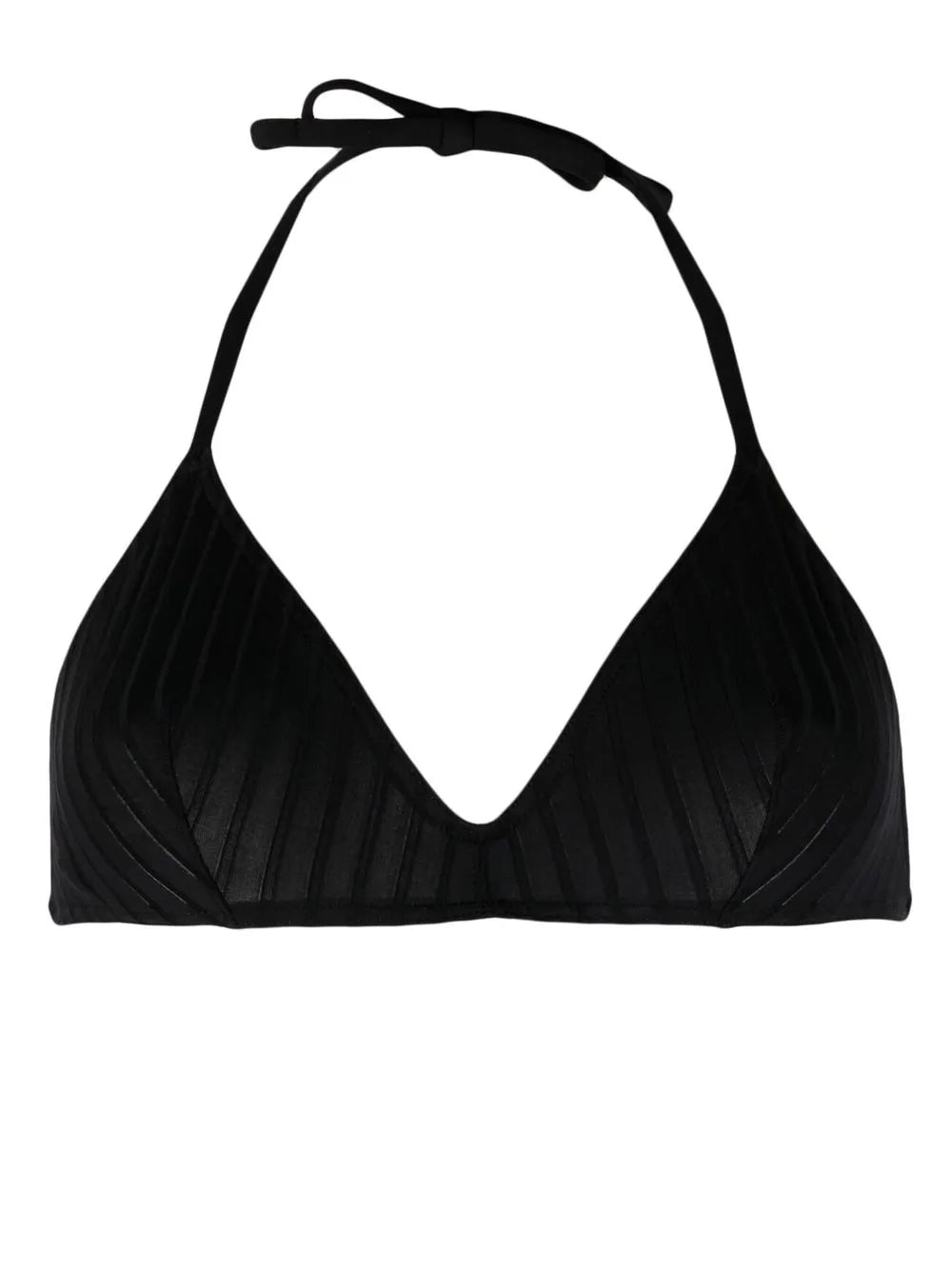 Ribbed Triangle Bikini Top