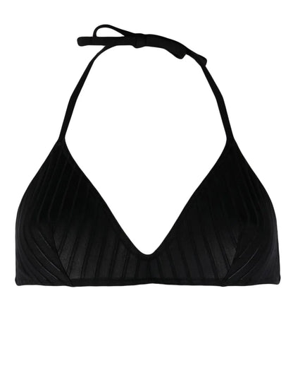 Ribbed Triangle Bikini Top