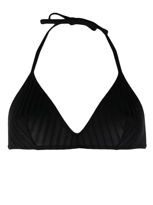 Ribbed Triangle Bikini Top