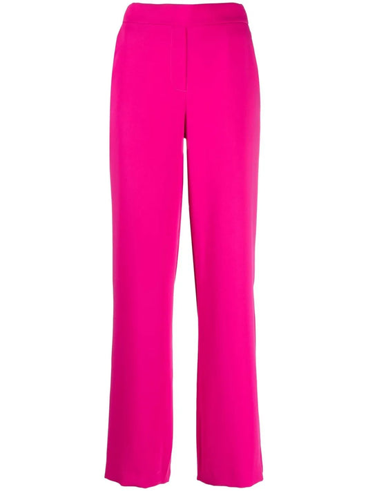 High-Waisted Wide-Leg Trousers