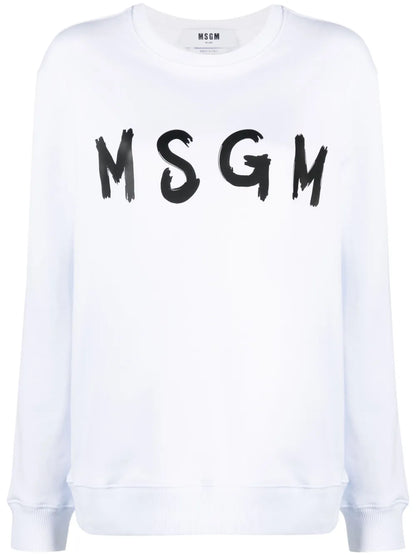 Logo-Print Cotton Sweatshirt