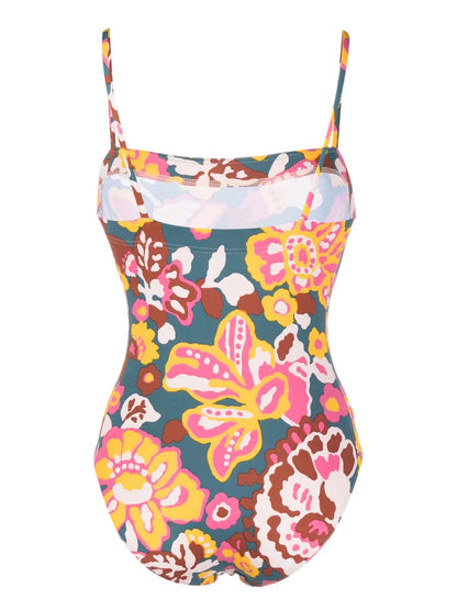 Cajou Floral-Print Swimsuit
