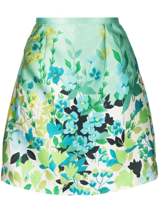 Garden Mikado Mini Skirt