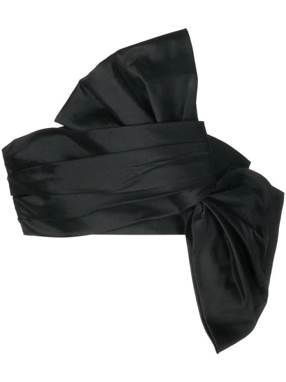 Cropped Bow Tube Top