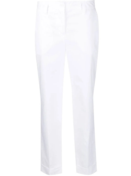 Tapered-Leg Tailored Trousers