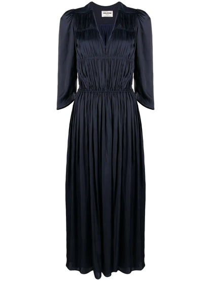 Ryoko Satin Midi Dress