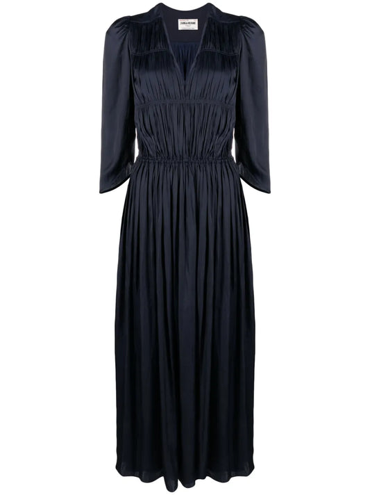 Ryoko Satin Midi Dress