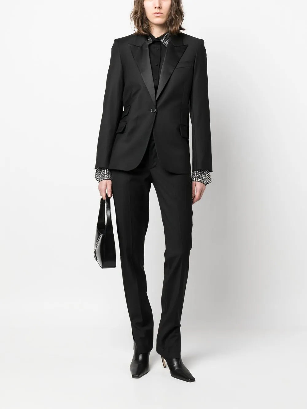 Side-Stripe Tailored Trousers