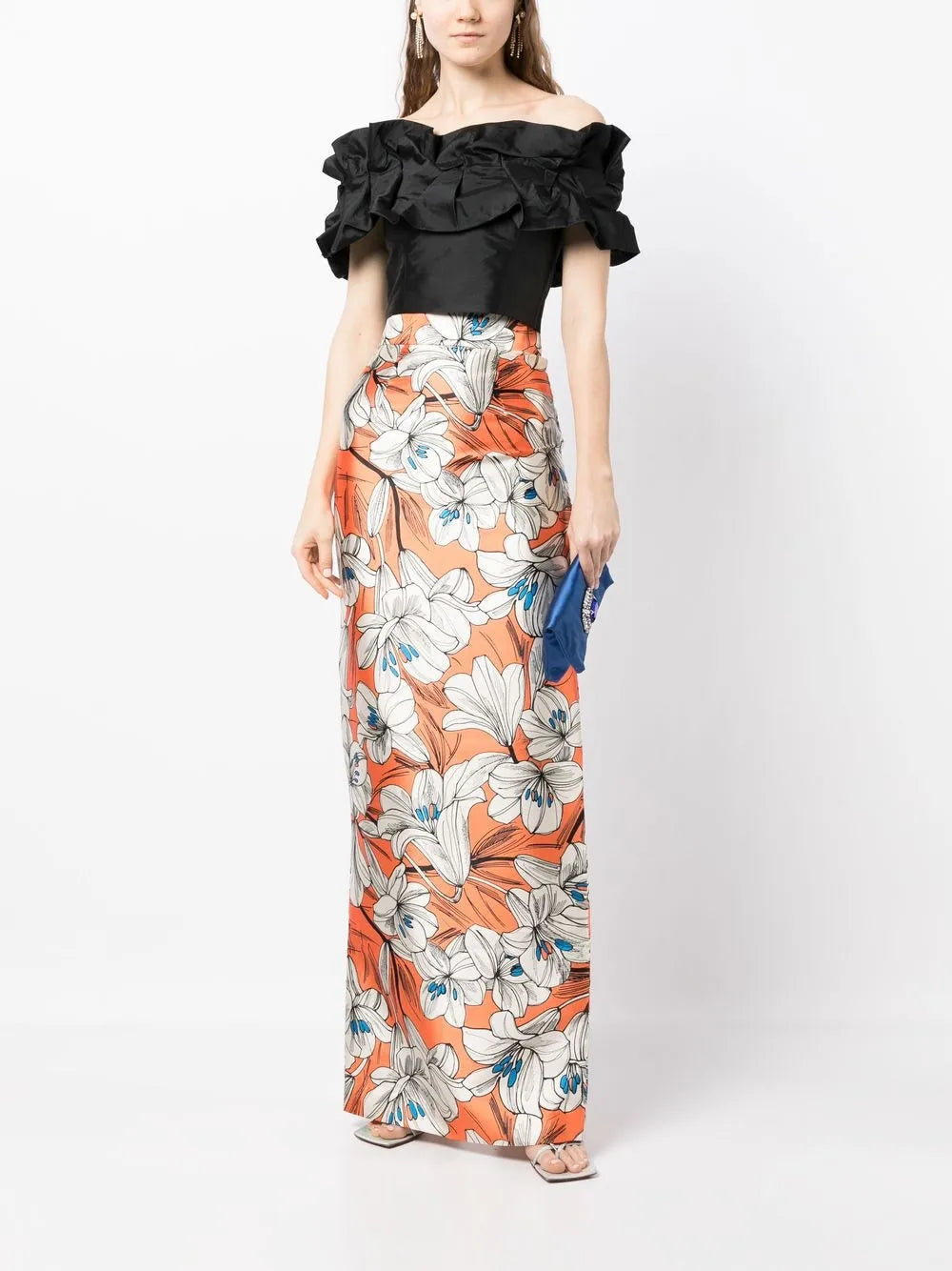 Raquel Pencil Maxi Skirt