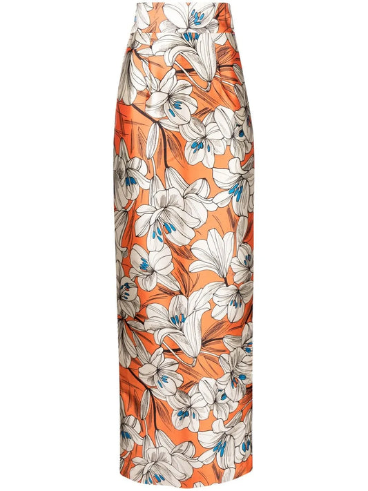 Raquel Pencil Maxi Skirt
