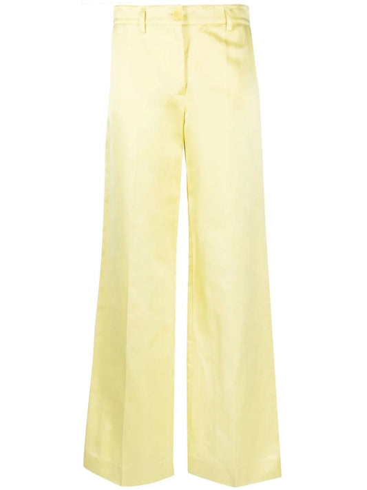 Straight-Leg Tailored Trousers