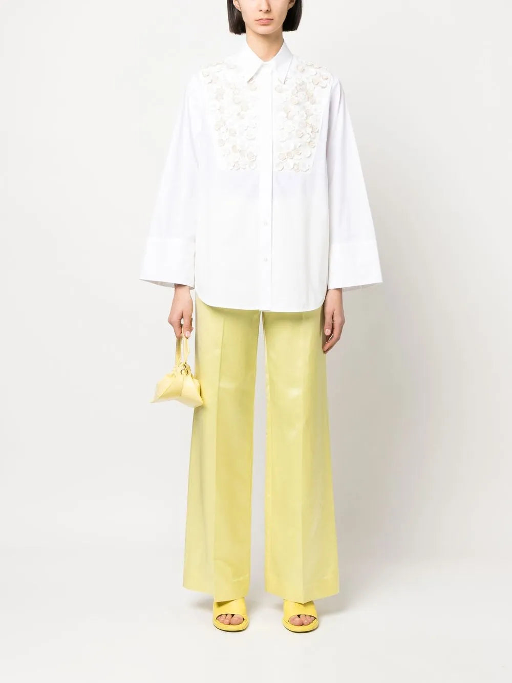 Straight-Leg Tailored Trousers
