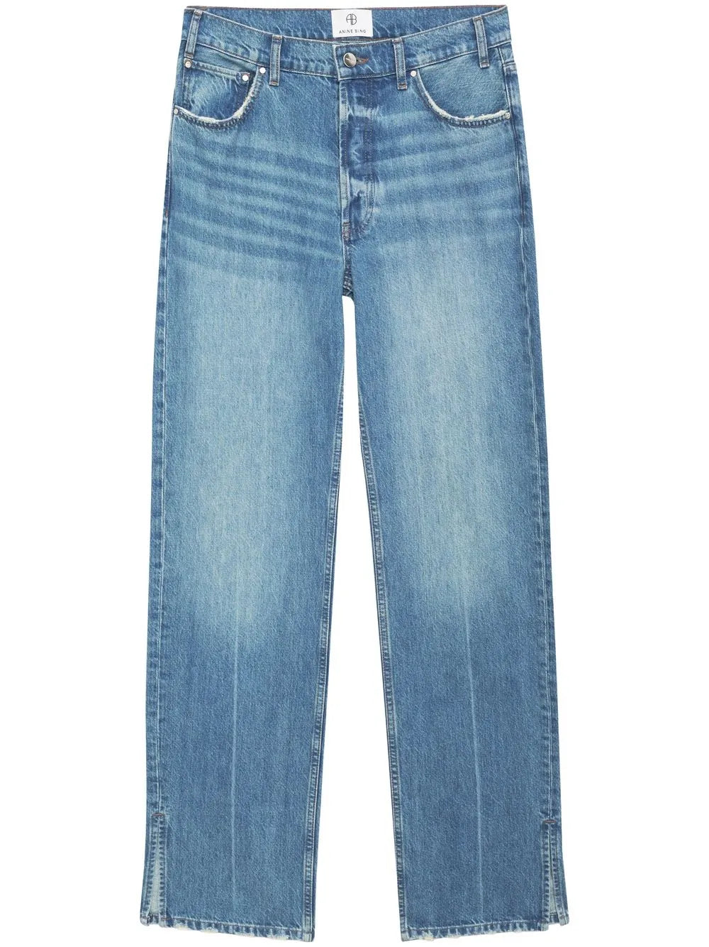 Roy Mid-Rise Straight Jeans
