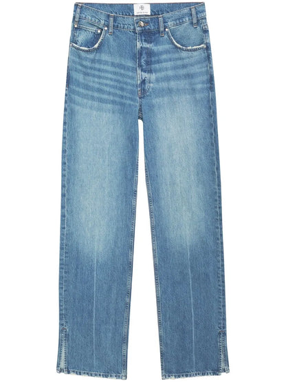 Roy Mid-Rise Straight Jeans