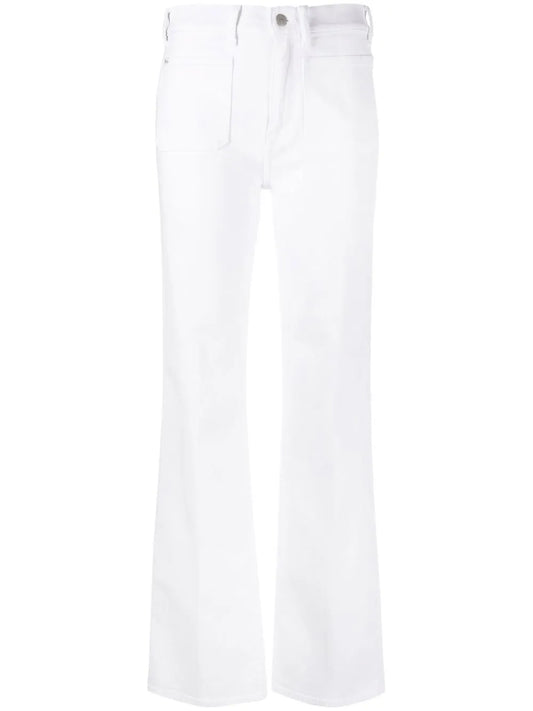 Straight-Leg Bootcut Jeans