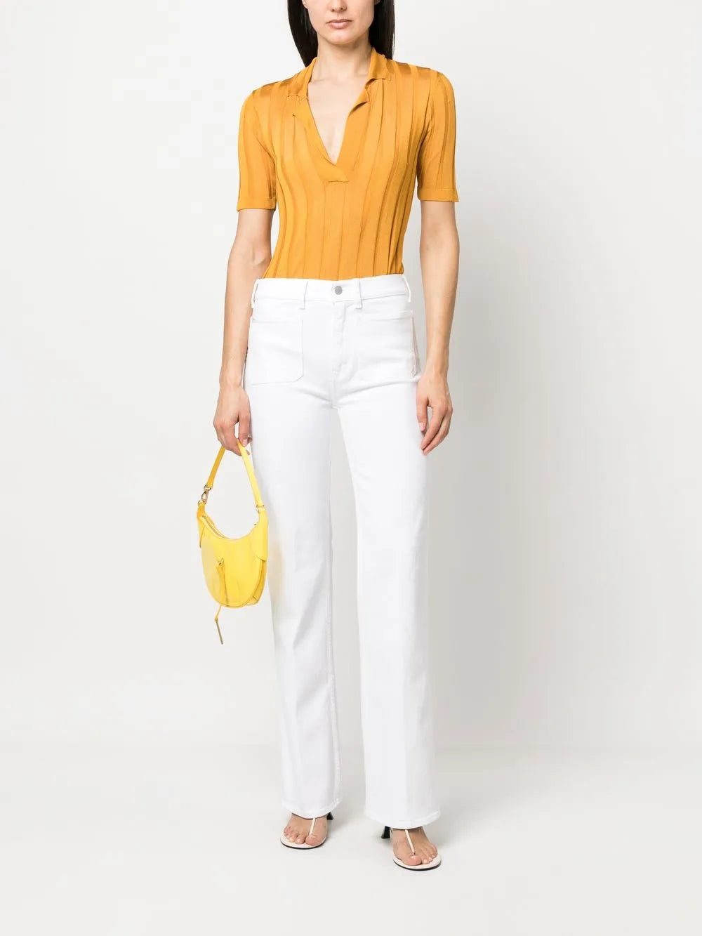 Straight-Leg Bootcut Jeans