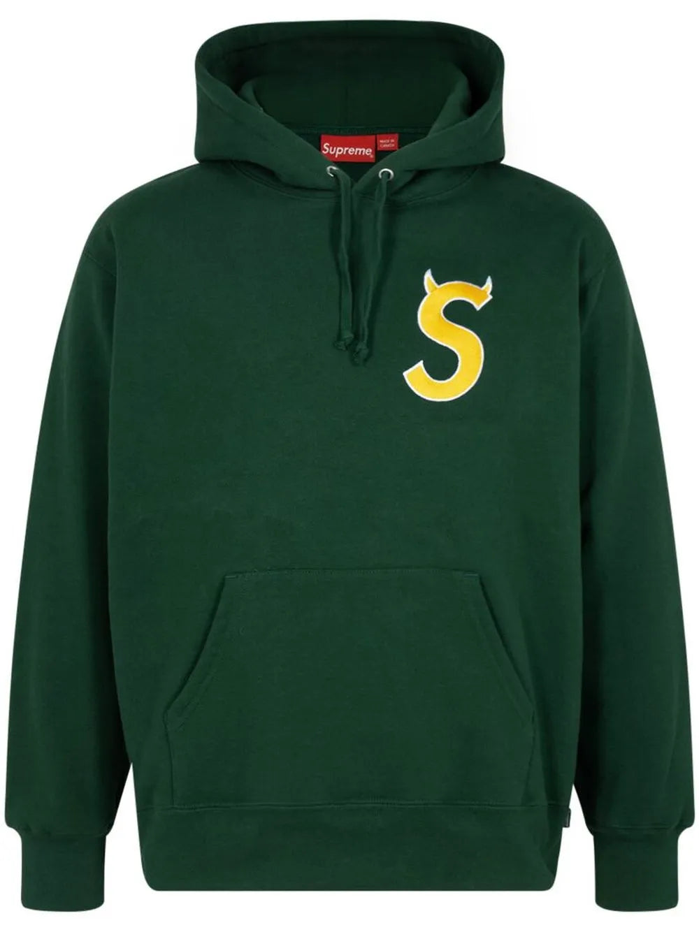 S Logo Drawstring Hoodie