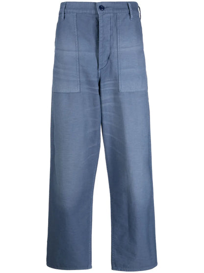 High-Waisted Wide-Leg Jeans