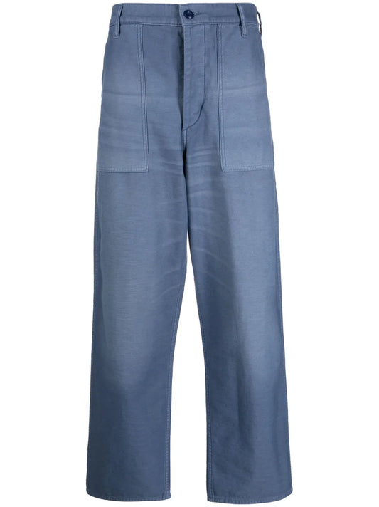 High-Waisted Wide-Leg Jeans
