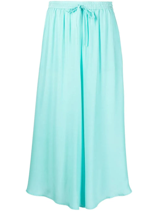Gonna Drawstring Midi Skirt