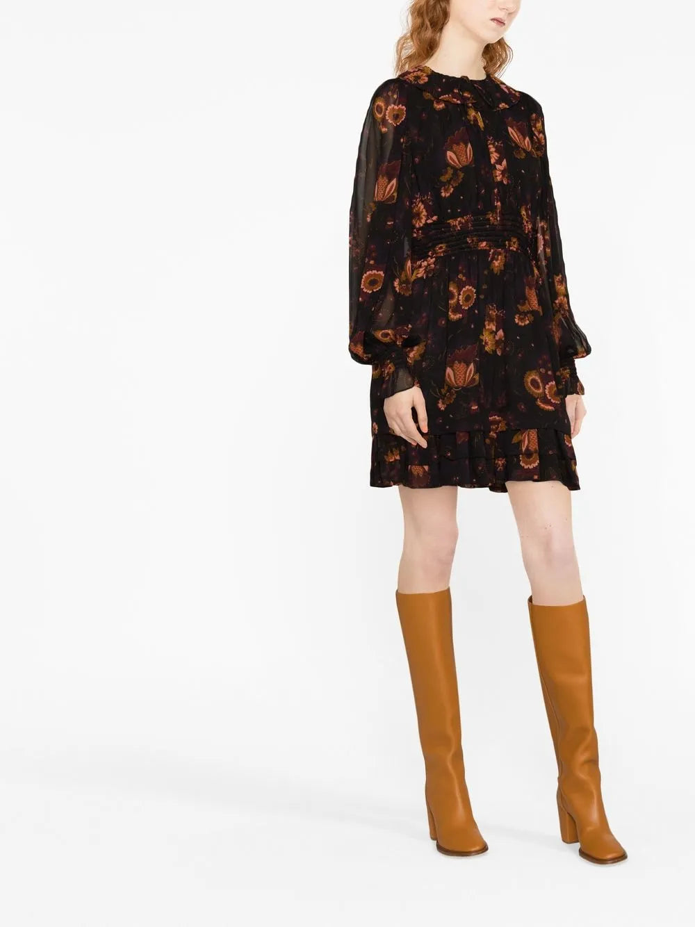 Adara Floral-Print Dress