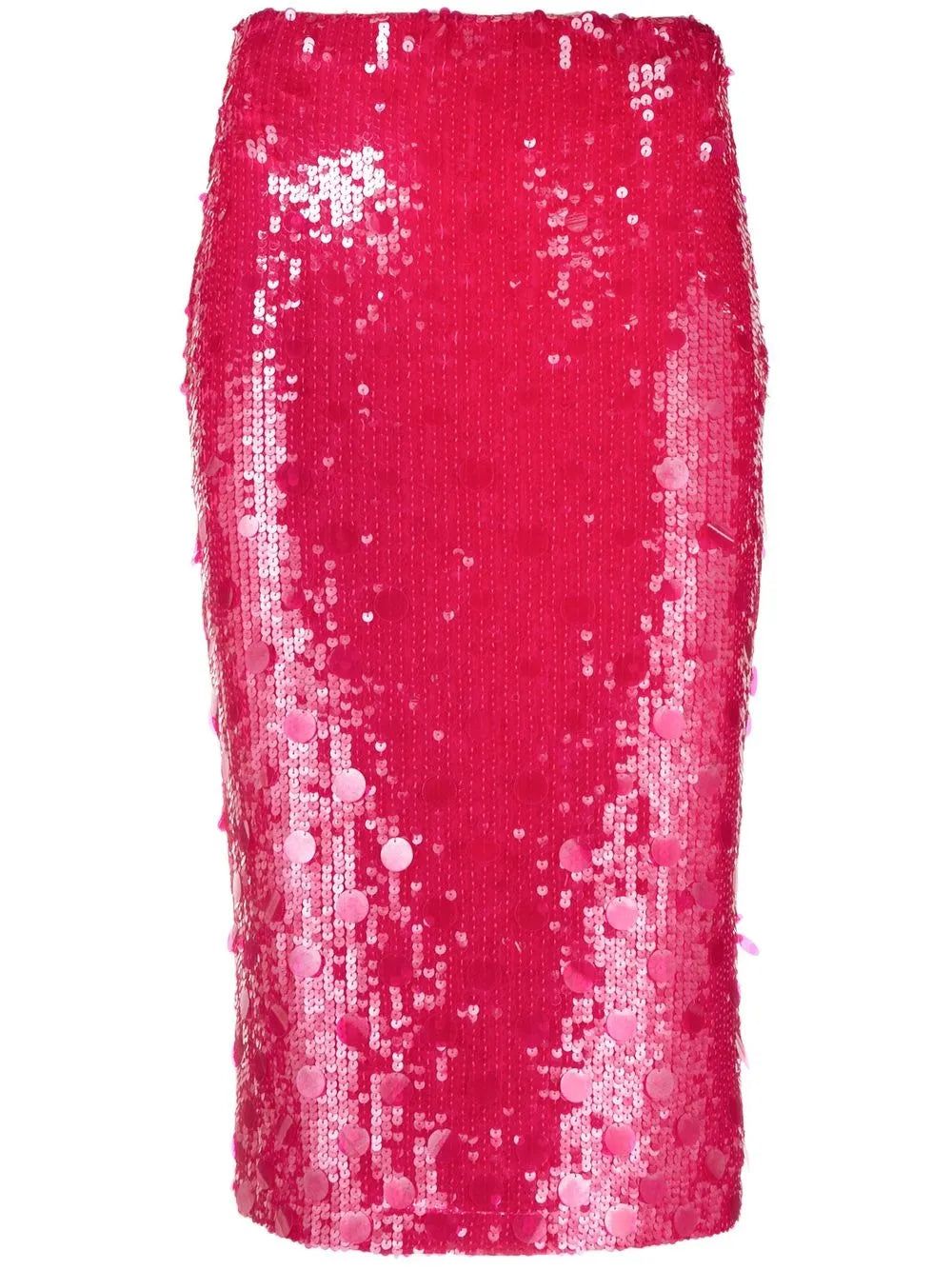 Sequin-Embellished Midi Skirt