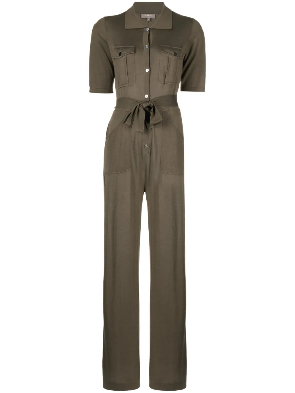Safari Buttoned Jumpsuit