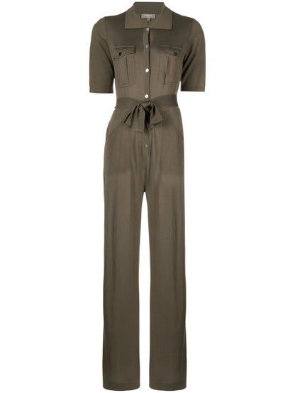 Safari Buttoned Jumpsuit