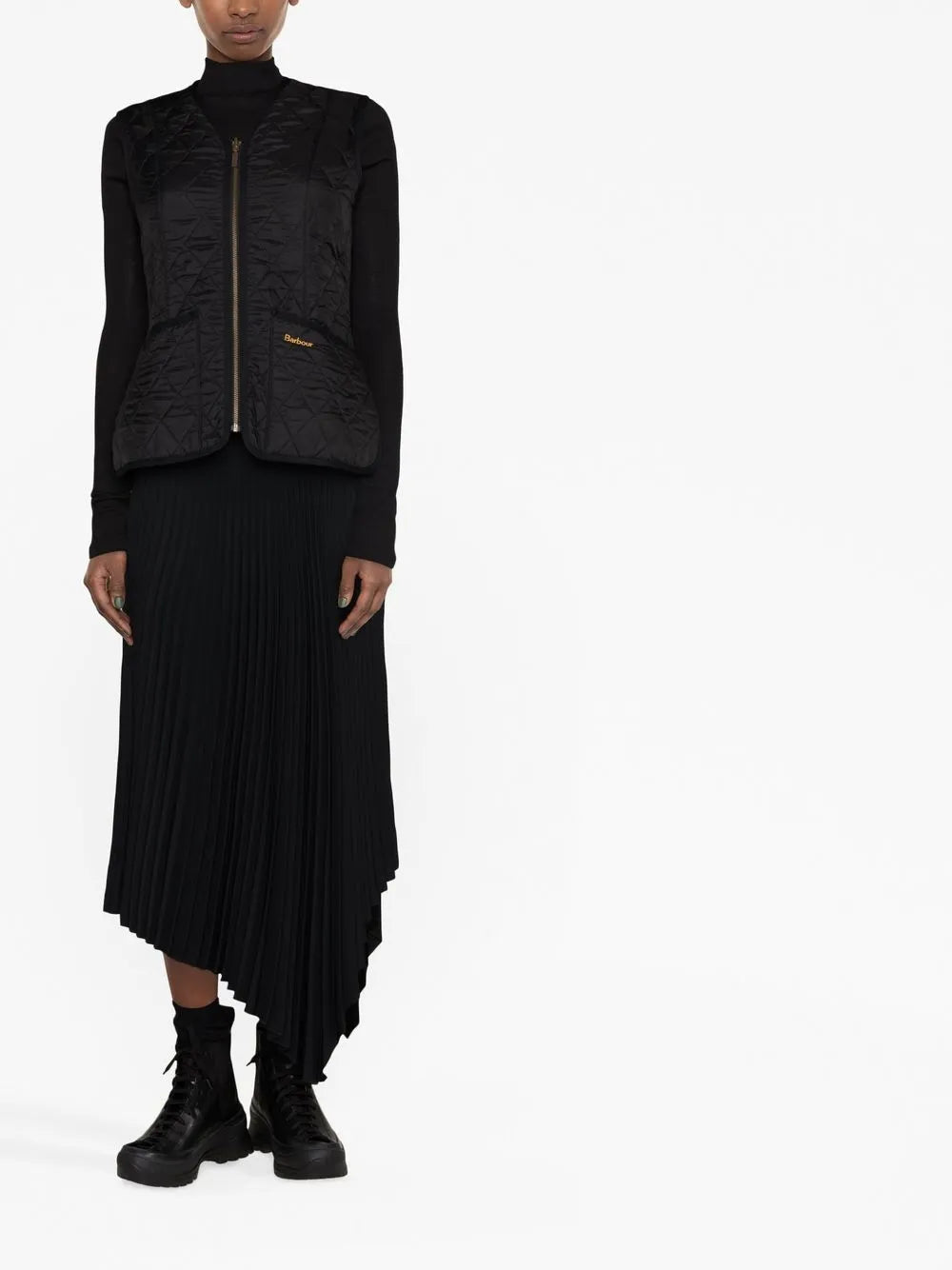 Quilted Zip-Up Gilet