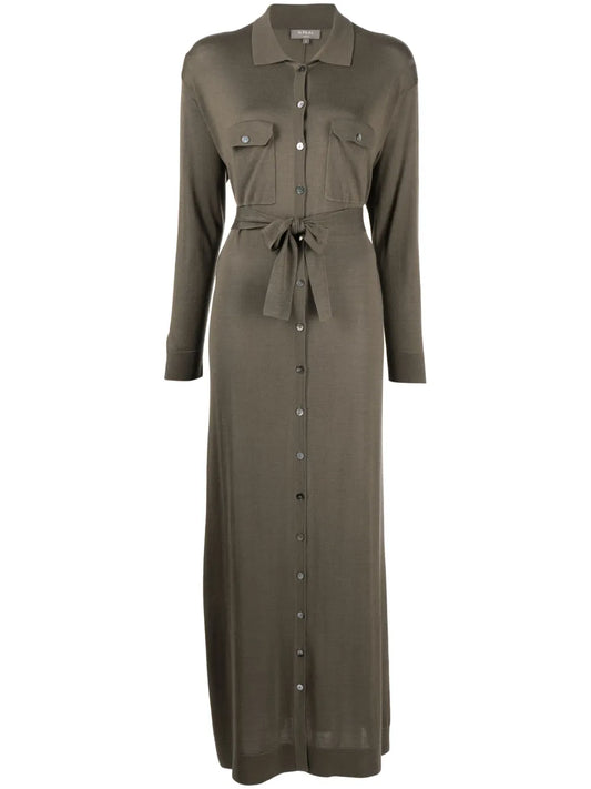 Belted Shirt Dress