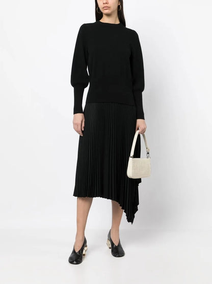 Crew-Neck Organic Cashmere Jumper