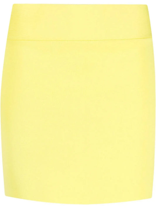 High-Waisted Knitted Skirt