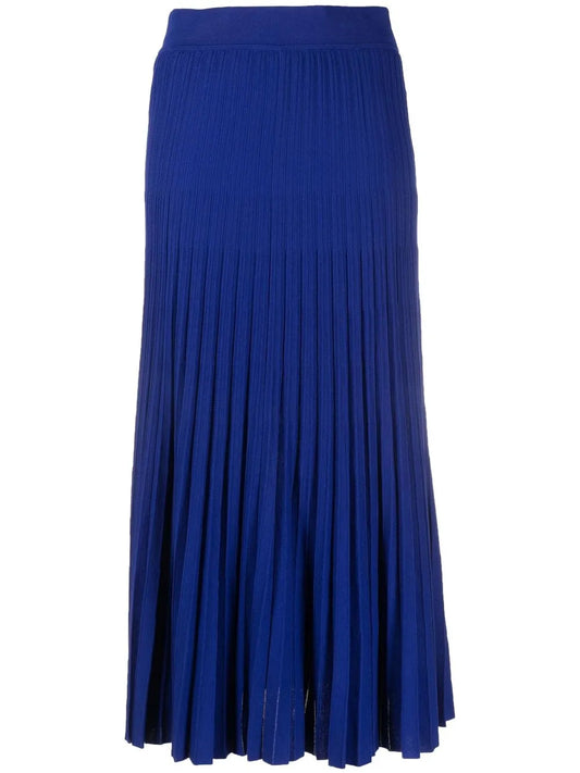 Pleated Midi Skirt