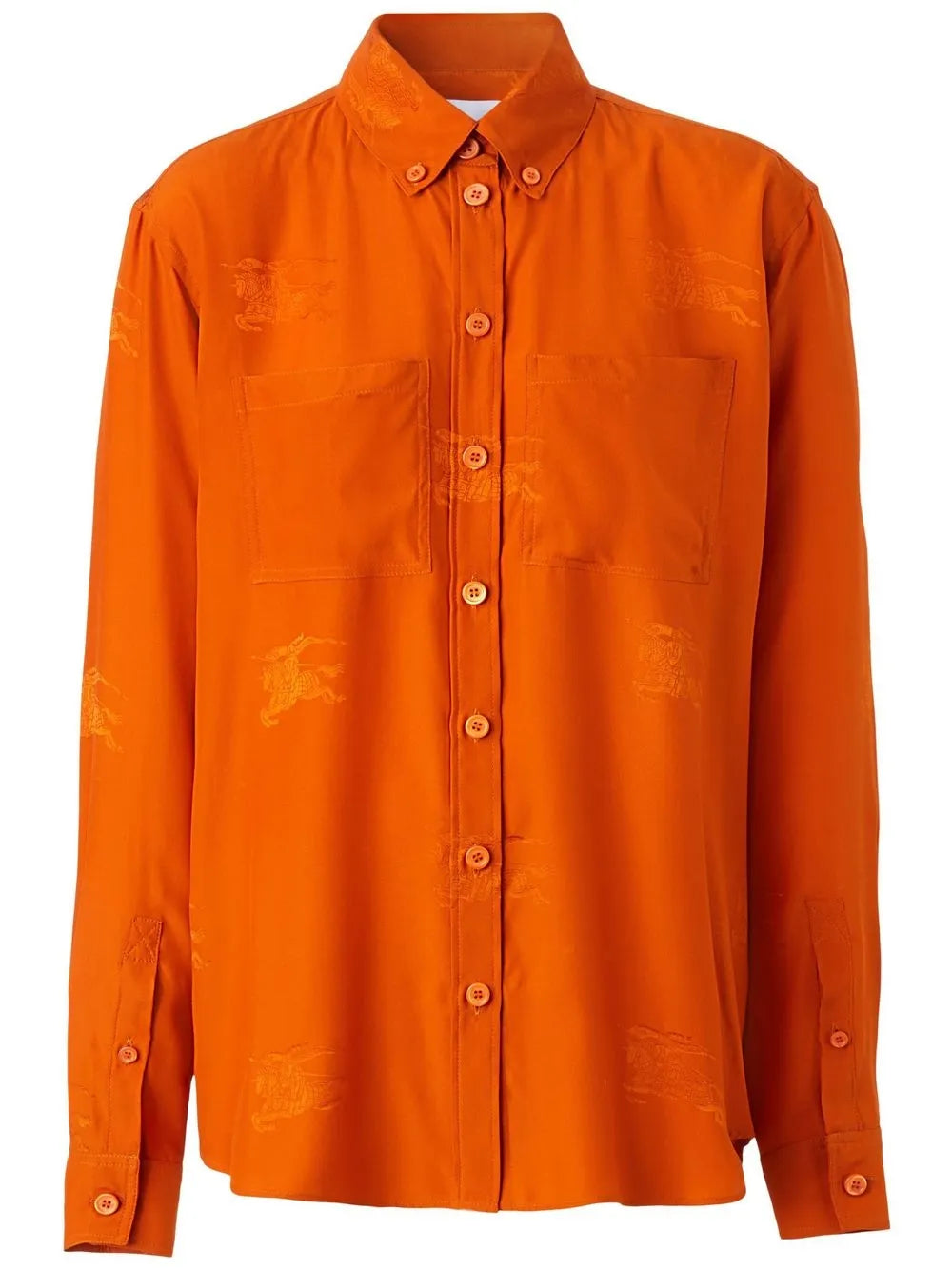 Logo-Embroidered Long-Sleeve Shirt