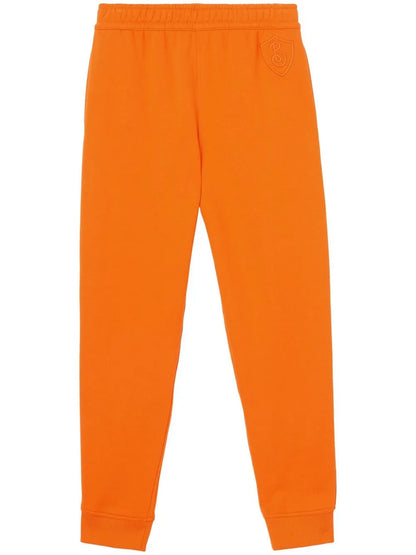 Logo Patch Cotton Track Pants