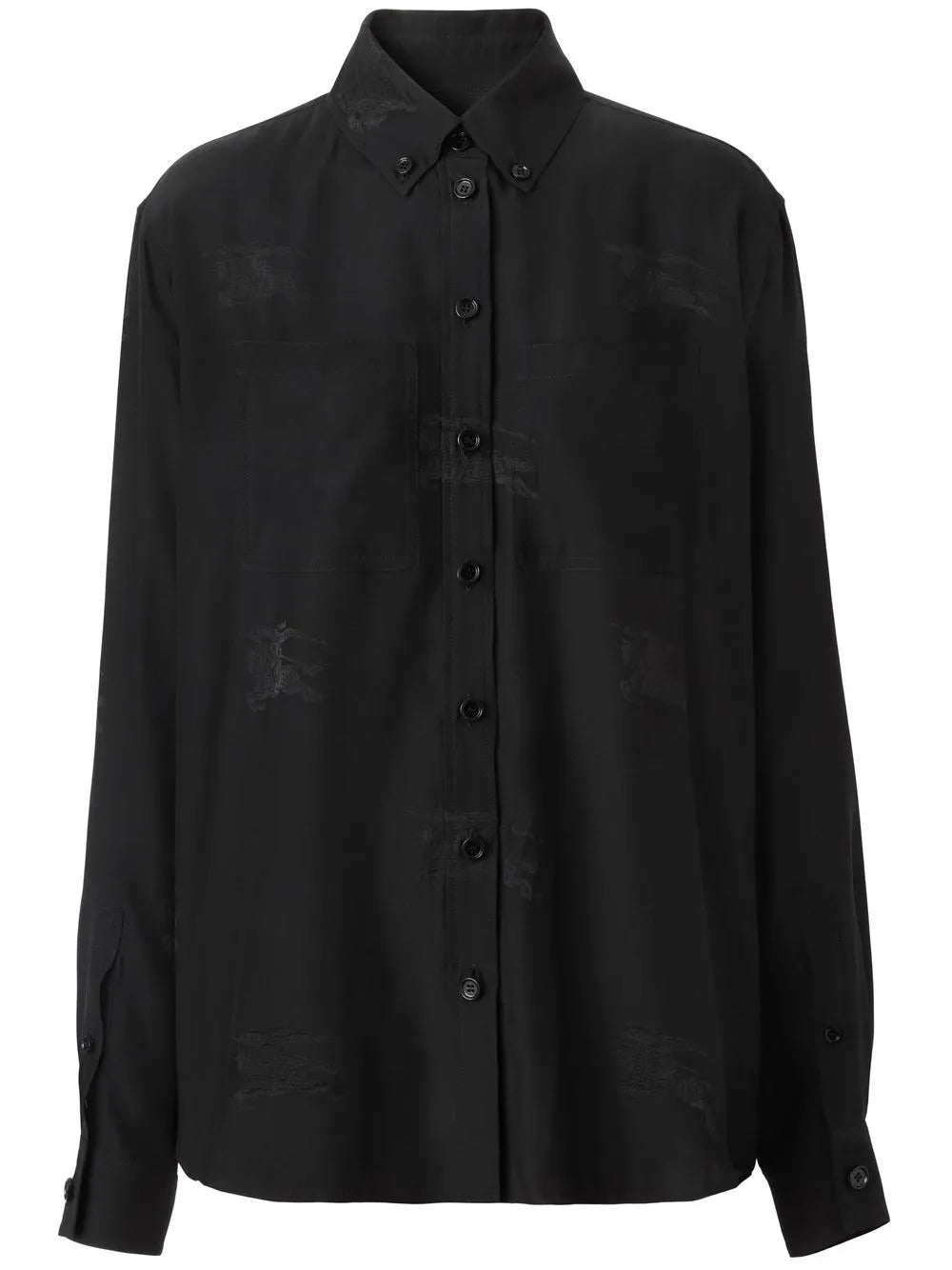 Silk Ekd Pattern Shirt