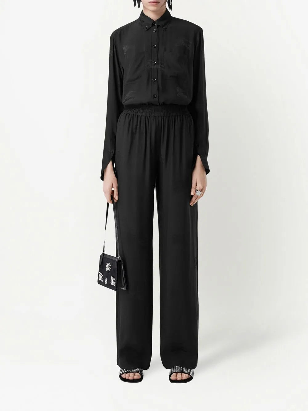 Silk Ekd Pattern Shirt