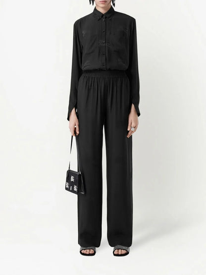 Silk Ekd Pattern Shirt