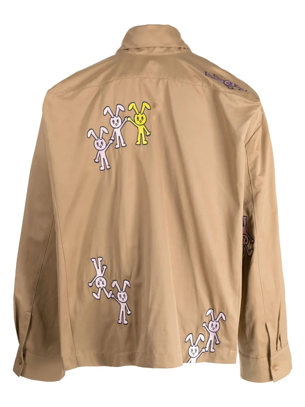 Embroidered Cargo Shirt