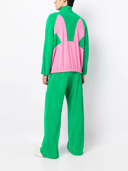 Bunny-Motif Zip-Up Jacket