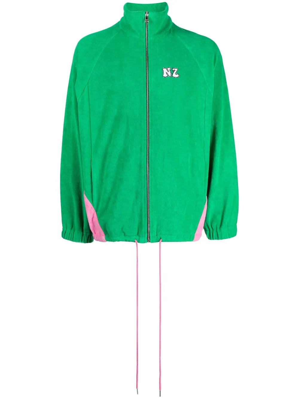 Bunny-Motif Zip-Up Jacket