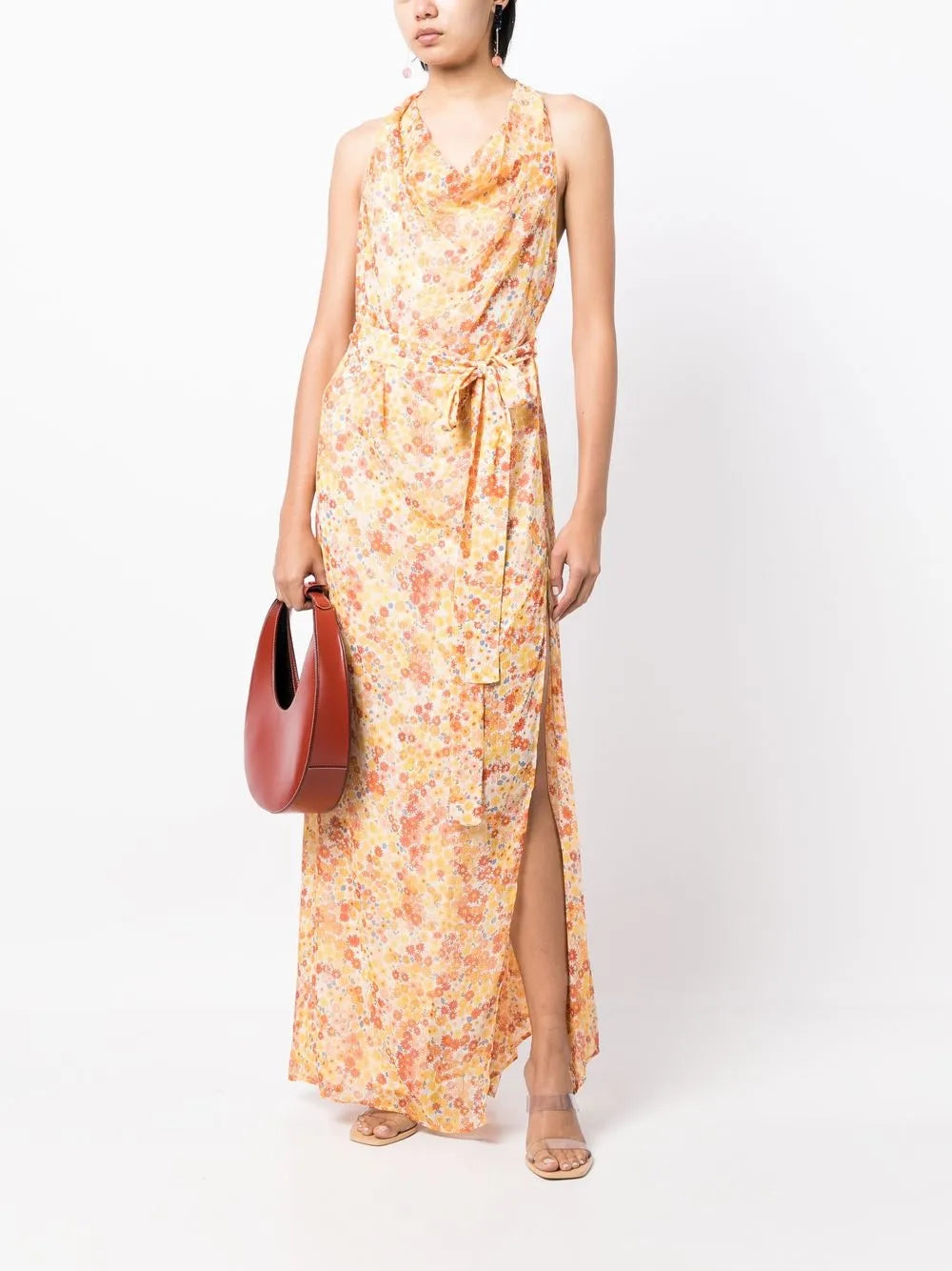 Adele Floral-Print Dress