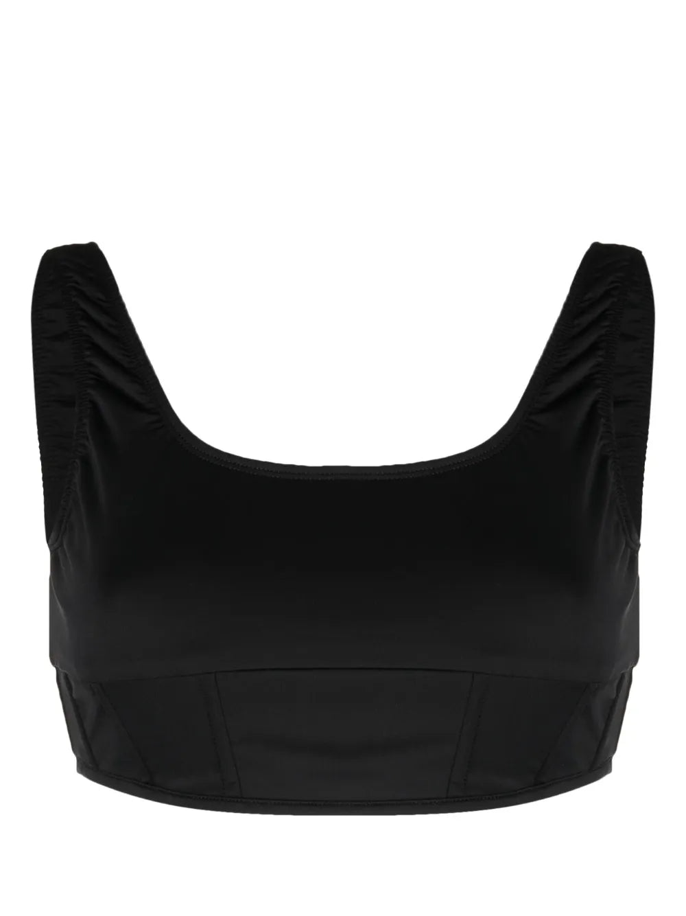 Corset-Style Bikini Top