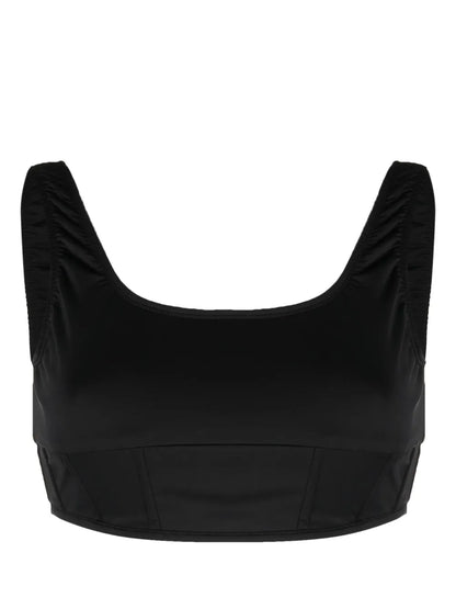 Corset-Style Bikini Top