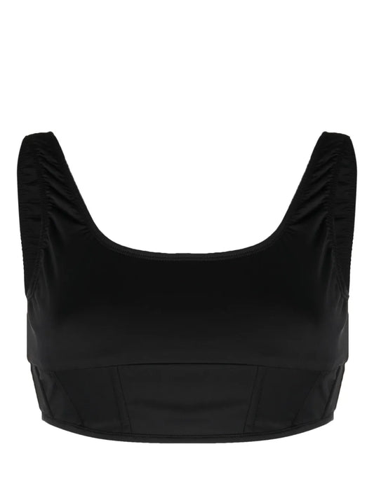 Corset-Style Bikini Top