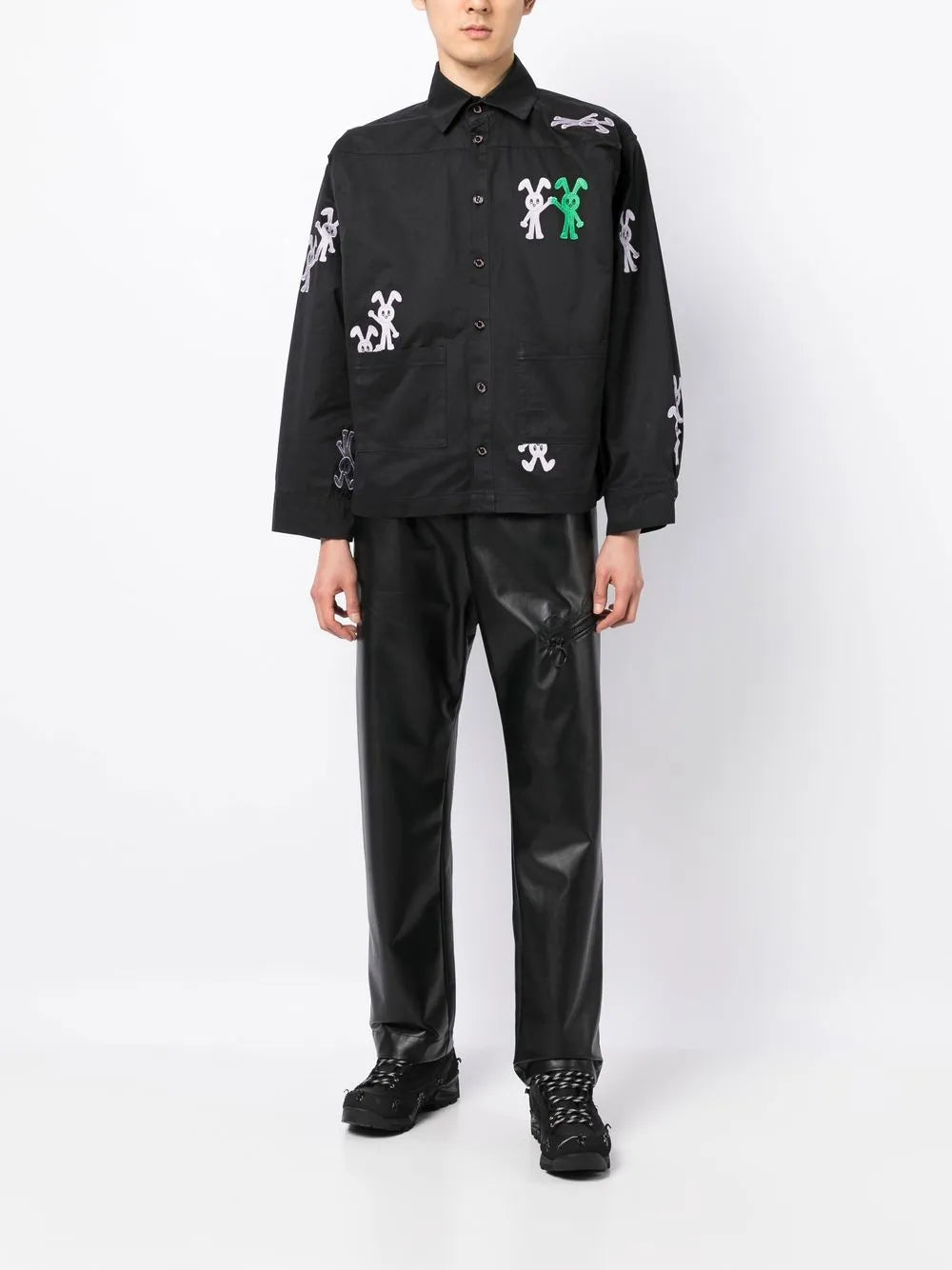 Embroidered-Bunny Shirt