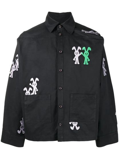 Embroidered-Bunny Shirt