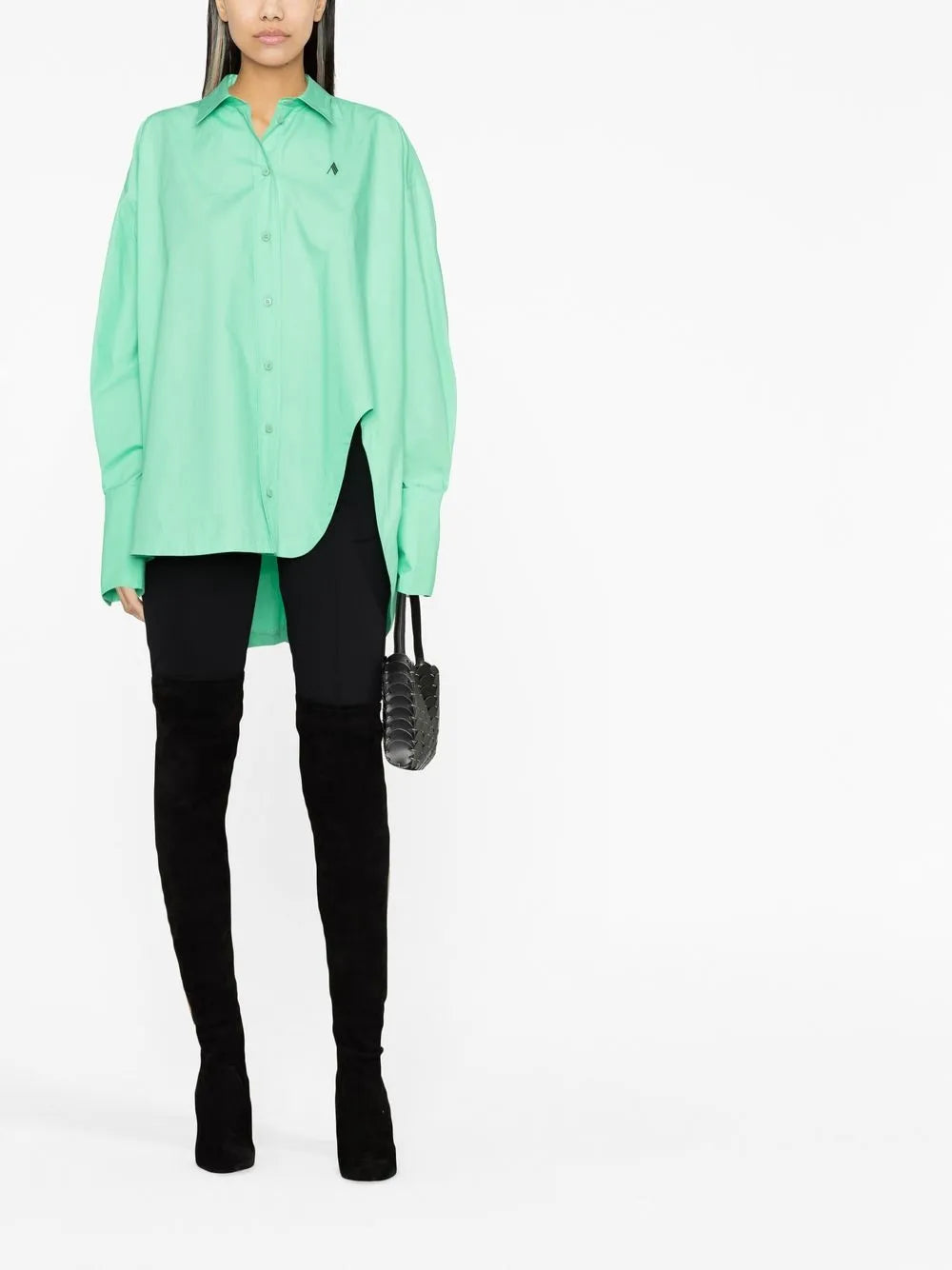 Asymmetric Cotton Shirt