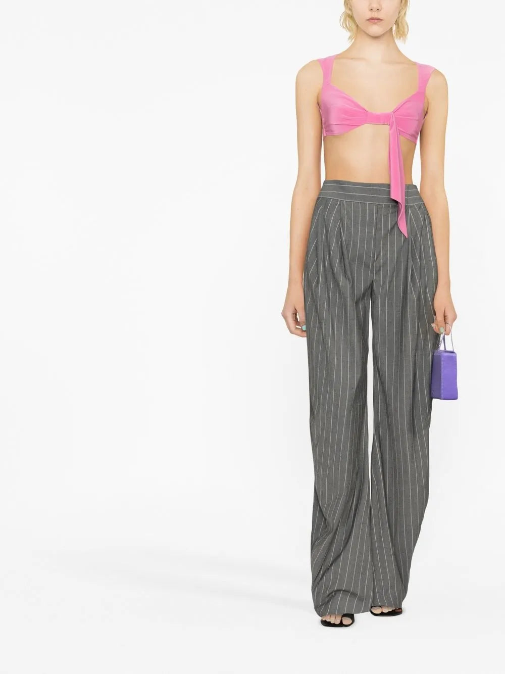 Knot-Detail Cropped Top